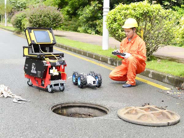 芙蓉管道机器人检测
